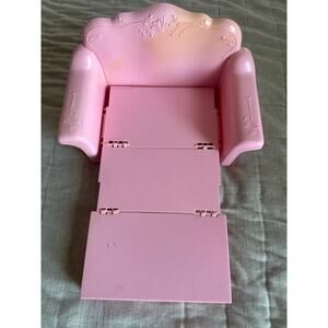Vintage Sweet Roses Barbie Sofa Bed Lounger Mattel 1987